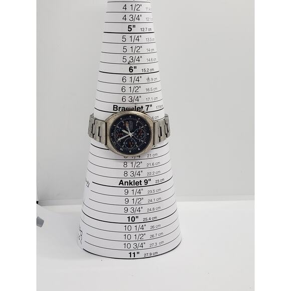 Structure men's watch. Multi function blue face, white accents. Working watch - Picture 8 of 8